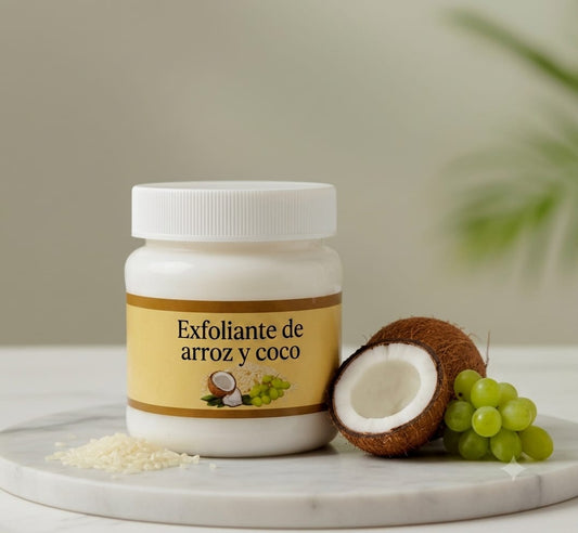 EXFOLIANTE DE ARROZ Y COCO 250g