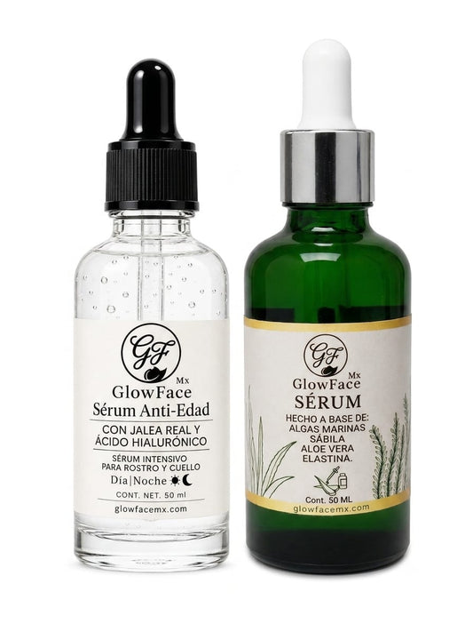 Rutina Hidratación Profunda: Serum Hialuronico, Jalea Real+Algas Marinas