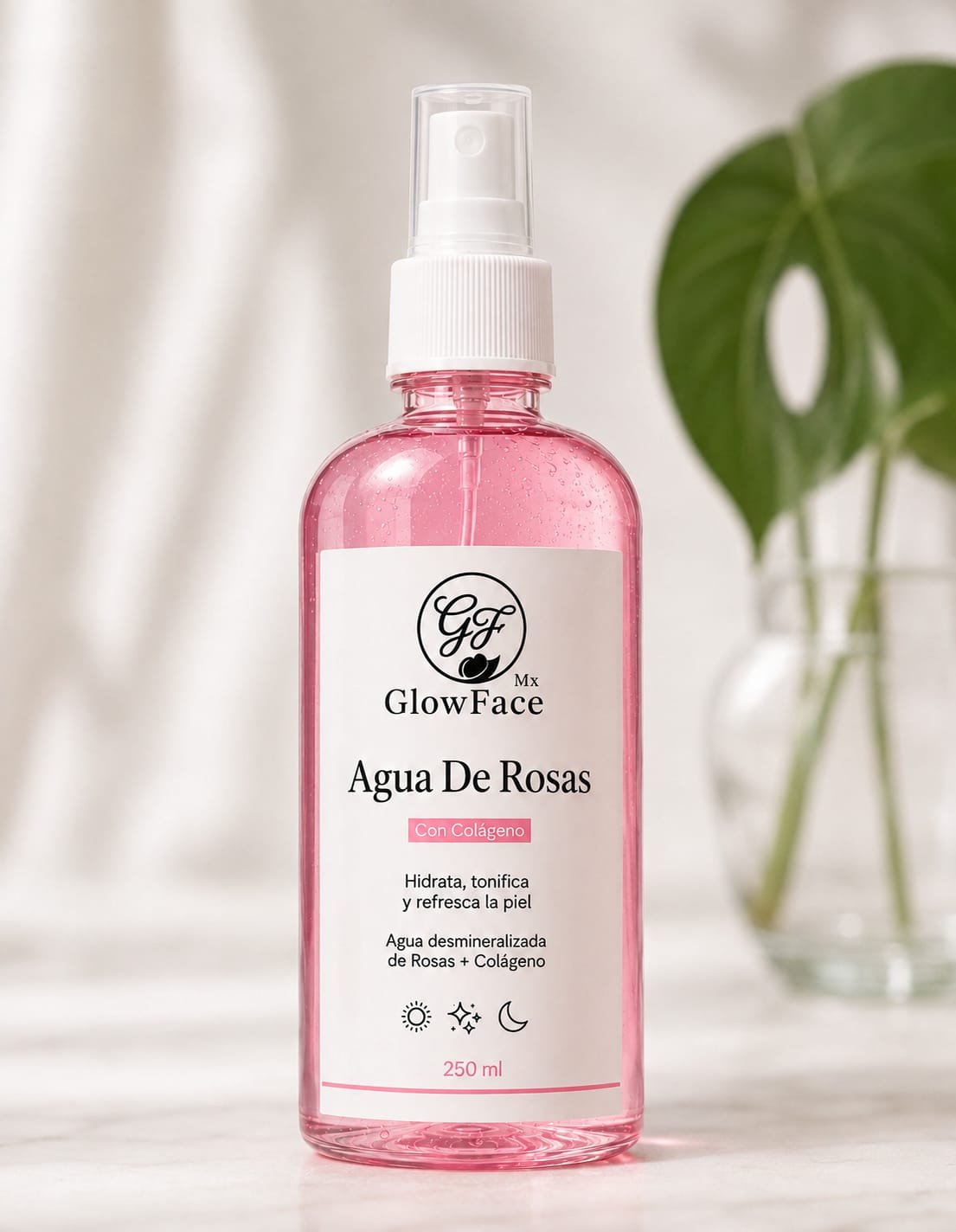 Agua de Rosas+Colágeno 250ml