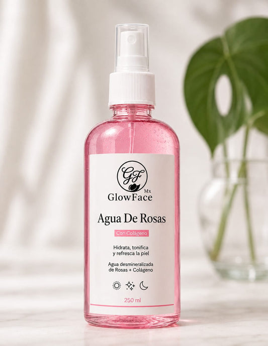 Agua de Rosas+Colágeno 250ml