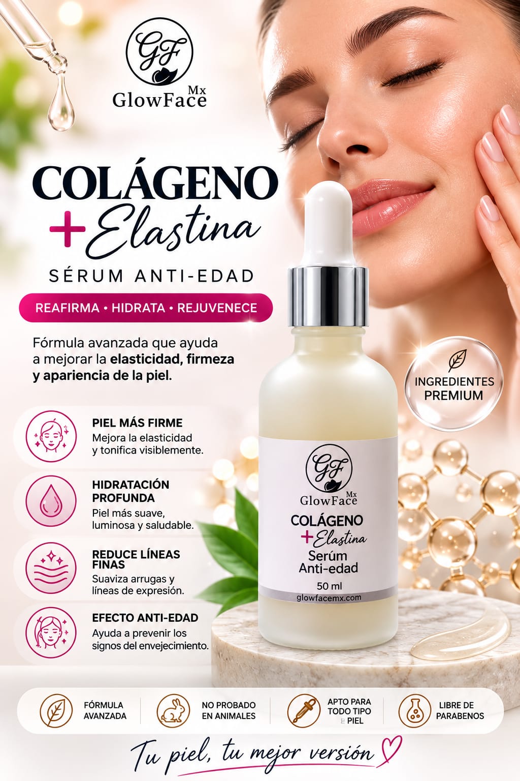 SERUM COLAGENO Y ELASTINA 50ml